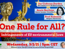 Europe Calling “(K)ein Recht für alle – Vertragsverletzungen im EU-Umweltrecht”