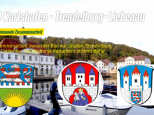 Bild mit dem Text: Interkommunale Zusammenarbeit "Bad Karlshafen - Trendelburg - Liebenau" 
