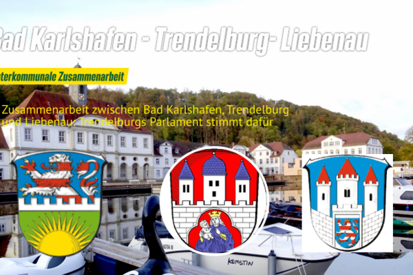 Bild mit dem Text: Interkommunale Zusammenarbeit "Bad Karlshafen - Trendelburg - Liebenau"