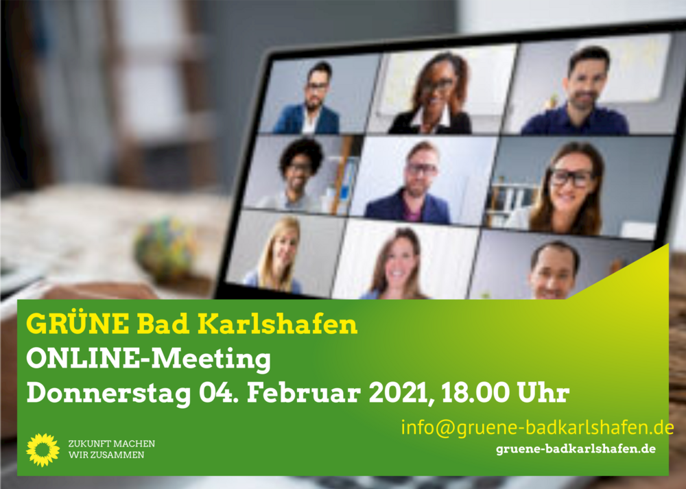 GRÜNE Bad Karlshafen, Online-Meeting
