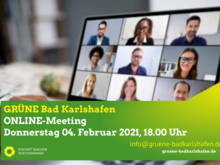 GRÜNE Bad Karlshafen, Online-Meeting