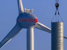Windkraftanlage in Mecklenburg-Vorpommern. Auch im Bereich des Naturparks Reinhardswald gibt es Windparkprojekte.